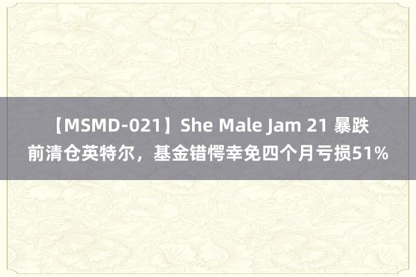 【MSMD-021】She Male Jam 21 暴跌前清仓英特尔，基金错愕幸免四个月亏损51%