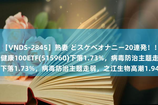 【VNDS-2845】熟妻 どスケベオナニー20連発！！ ETF最前哨 | 嘉实医药健康100ETF(515960)下落1.73%，病毒防治主题走弱，之江生物高潮1.94%