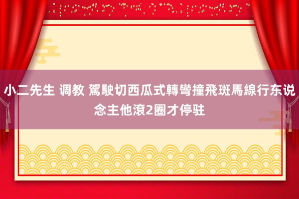 小二先生 调教 駕駛切西瓜式轉彎撞飛斑馬線行东说念主　他滾2圈才停驻