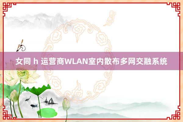 女同 h 运营商WLAN室内散布多网交融系统